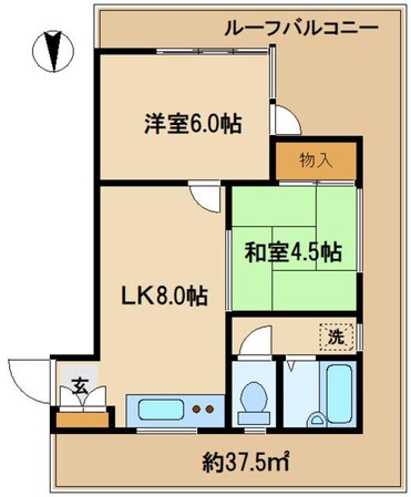 第５三栄ビルの物件間取画像